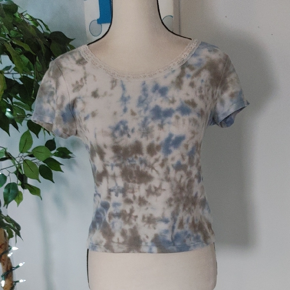 Aeropostale Waffle Knit Crop Top M